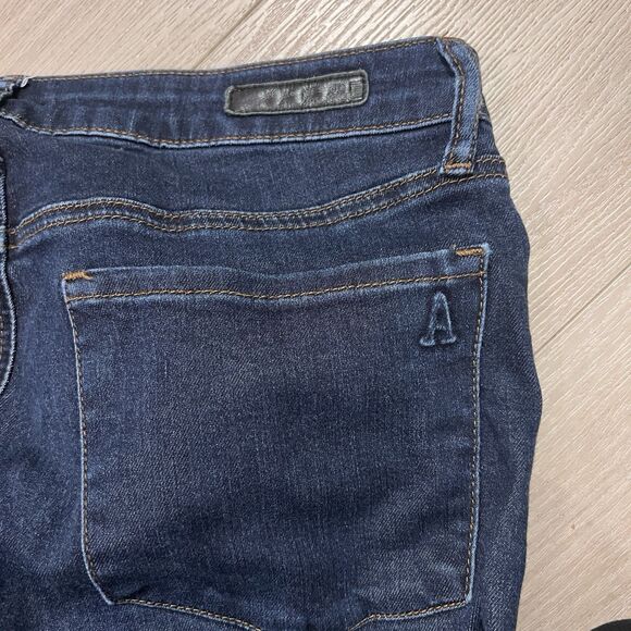 Articles Of Society Faith Flare Jeans Womens SZ 28 Dark Wash Mid Rise Retro Y2K - Picture 12 of 12